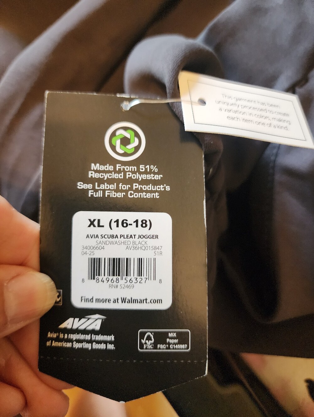 Avia Scuba Pleat XL Joggers NWT
